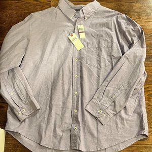 Men's Izod NWT Long Sleeve Buttondown Shirt